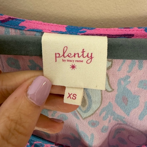 Anthropologie Plenty by Tracy Reese Puff DRESS vibrant print - Picture 4 of 7